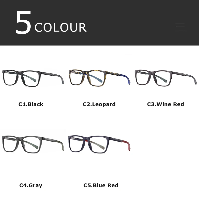 Top Trends: CRIXALIS Ultralight Blue Light Blocking Glasses Men Fashion Square Reading Optics Eyeglasses Frame Women Computer Eyewear UV400 Shoppable Styles - Image 3