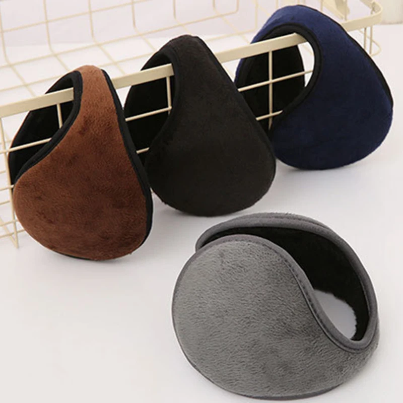 Top Trends: Windproof Earmuffs Men Women Ear Warm Protector Thicken Plush Winter Warm Fleece Earmuff Outdoor Cycling Warmer Soft Ear Muffs Shoppable Styles