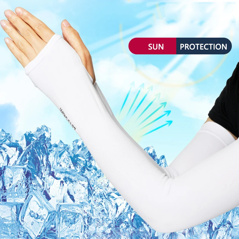 Top Trends: Sun Protection Detachable Sleeves Travel Driving Arm Sleeves Women Thin Summer Gloves Fingerless Anti-Sunburn Sleeve Mittens Shoppable Styles