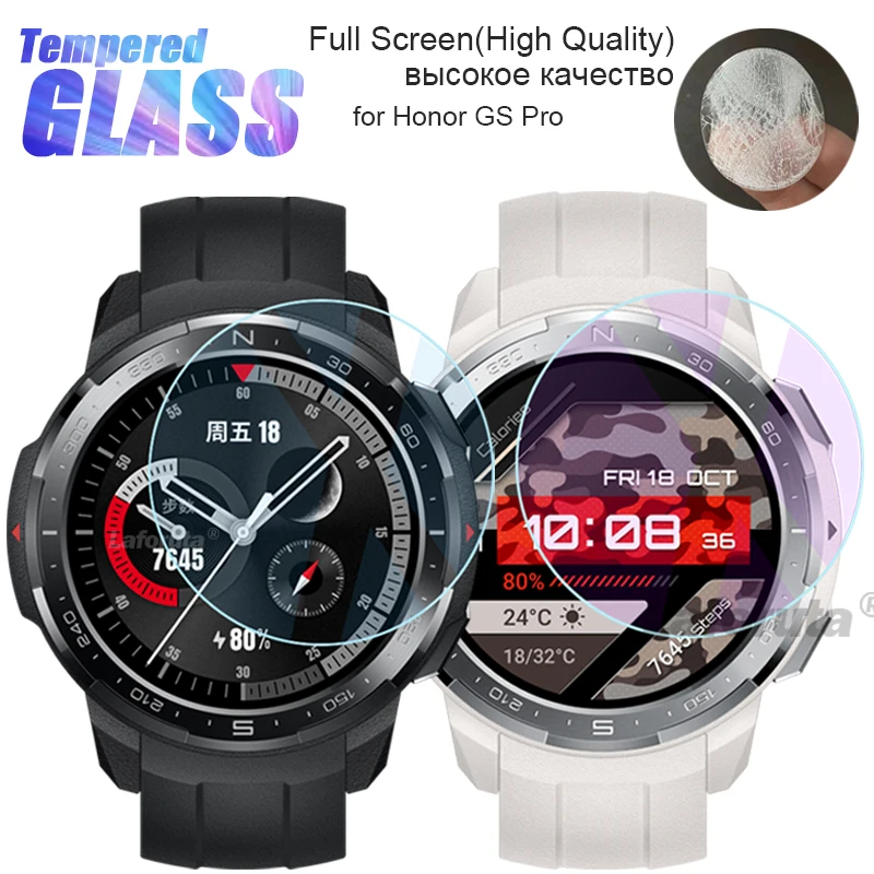 Top Trends: Tempered Glass For Huawei Honor Watch GS Pro Screen Protector Film 9H Smart Watch Correa Protective Clear Full Film For Honor Shoppable Styles