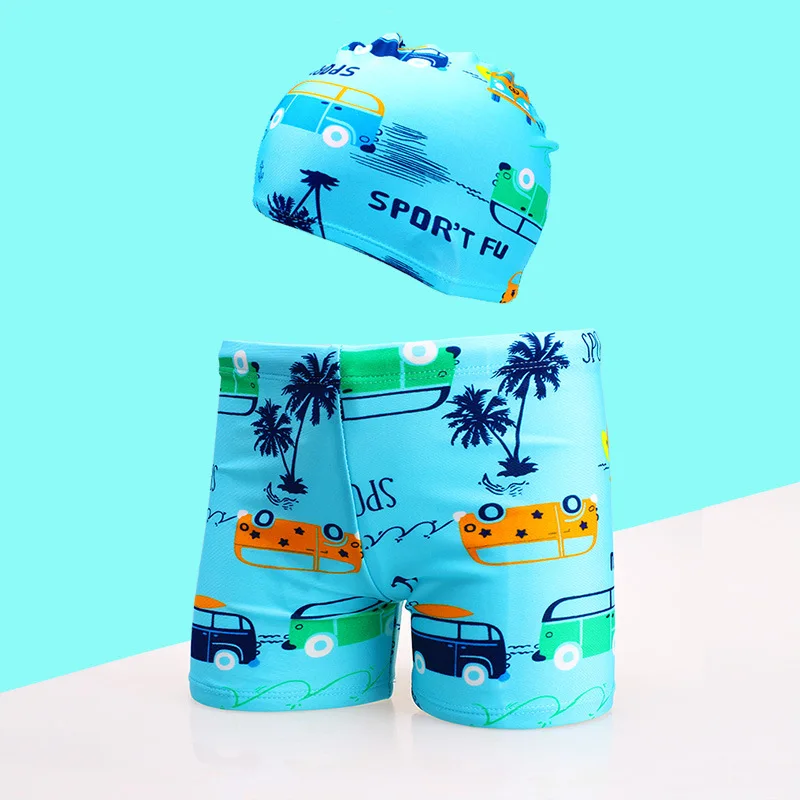 Top Trends: Kids Cartoon Print Swimwear New Swimsuit Baby Boy Pool Shorts Swim Trunk Beach Short For Toddler Children Swimming Clothes Shoppable Styles - Image 5