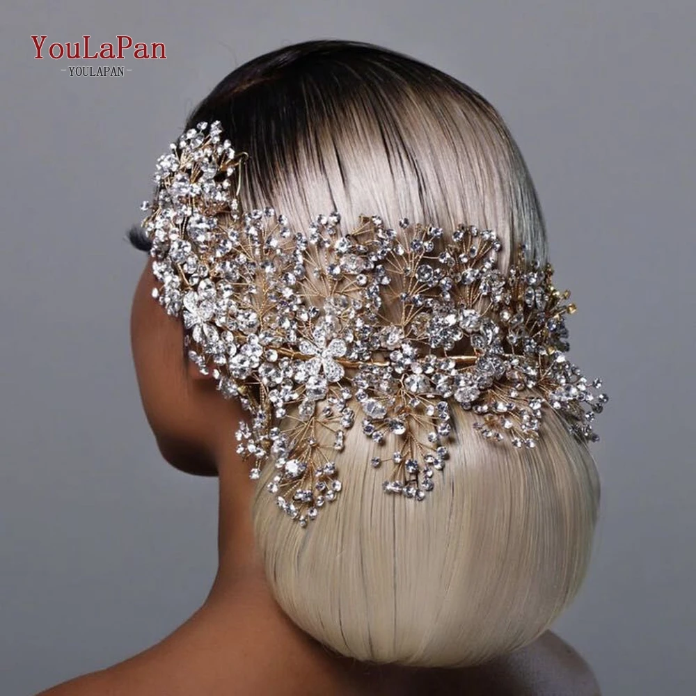 Top Trends: YouLaPan HP240 Luxury Bridal Crown Wedding Hair Accessories Bridal Tiara And Headdress Rhinestone Headband For Women Headpiece Shoppable Styles