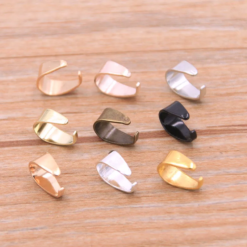 Top Trends: 100pcs 2020 New Product 6*9*4mm 9 Color Open Melon Seed Button For DIY Necklace Bracelet Chain Fashion Jewelry Making Findings Shoppable Styles