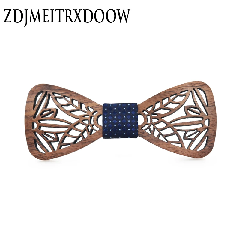 Top Trends: New Design Cute Kids Boys Wood Bow Tie Children Butterfly Type Floral Bow Ties Girl Boys Wooden Bow Ties Corbatas Para Hombre Shoppable Styles - Image 2