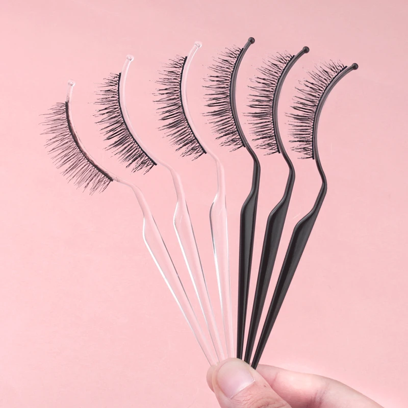 Top Trends: 2pcs False Eyelash Extension Style Display Board Grafting Eyelash Try On Effect Exhibit Auxiliary Fake Lashes Holder Tool Shoppable Styles - Image 4