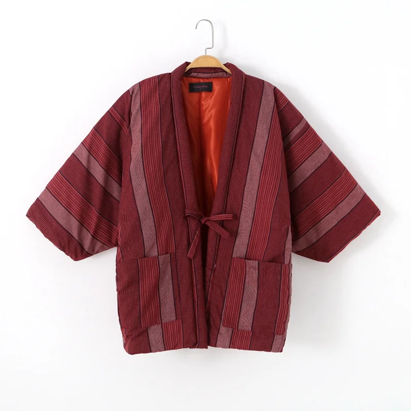 Top Trends: Japanese Kimono Cardigan Women Winter Traditional Warm Yukata Haori Vintage Asian Clothes Pajamas Haori Tops Casual Home Clothes Shoppable Styles