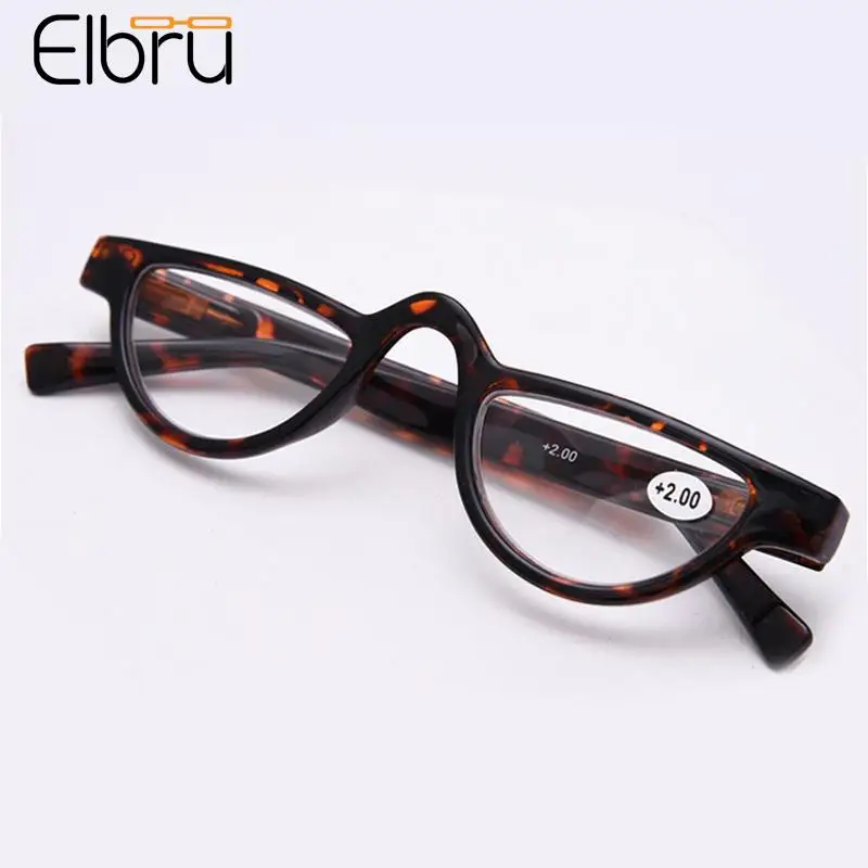 Top Trends: Elbru Unisex Reading Glasses Fashion Retro Cat Eye HD Reading Eyewear Farsightedness Care Vision Eye Glasses+ 1 1.5 2 2.5 3 3.5 4 Shoppable Styles