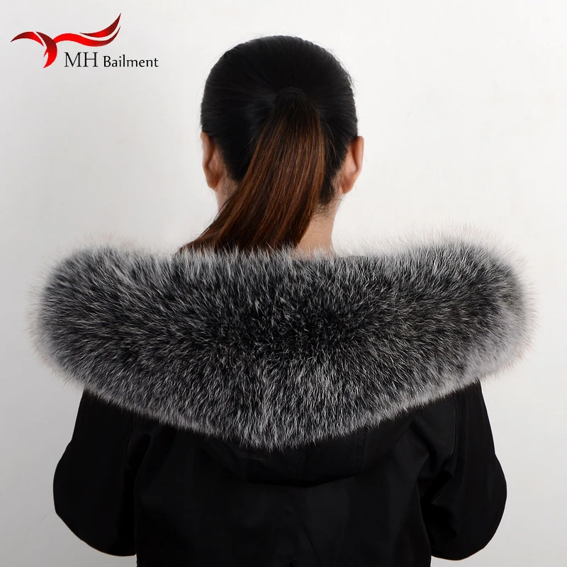 Top Trends: Winter Ladies Fur Fox Sweater Collar Female Fur Furry Stitching Shawl Coat Collar Female Fashion Warmth Hot Selling Around Shoppable Styles - Image 4