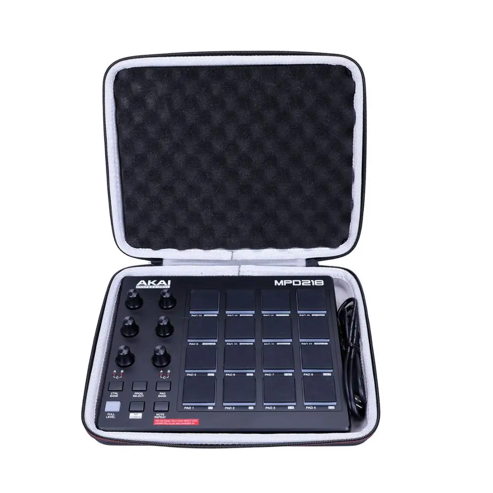 Top Trends: LTGEM EVA Hard Case For AKAI Professional MPD218 Ultra Portable USB Bus Powered 16 Pad USB MIDI Pad Controller Shoppable Styles