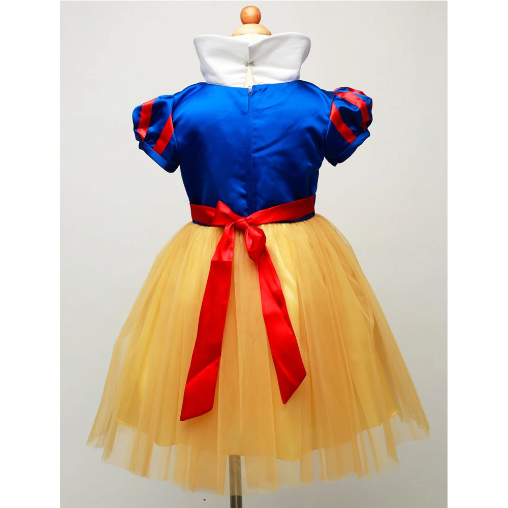 Top Trends: Halloween 4 Layers Snow White Cosplay Dresses For Girls Party Princess Dress Children's Tulle Dress Baby Girl Tutu Infants Gowns Shoppable Styles - Image 5