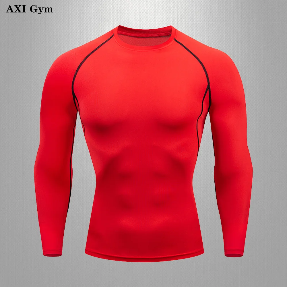 Top Trends: Men's Running T Shirt Gym Fitness Jogging T Shirt Basketball Football Match Ball Sports Jersey Men's MMA Boxing Tight Sportswear Shoppable Styles - Image 2