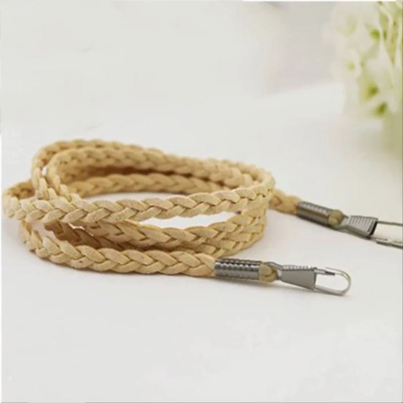 Top Trends: Fashion Replacement Purse Handle Belt Thin Bag Strap Solid Color Bag Chain Woven Bags Belt Handbag Shoulder Bag Accessories Shoppable Styles