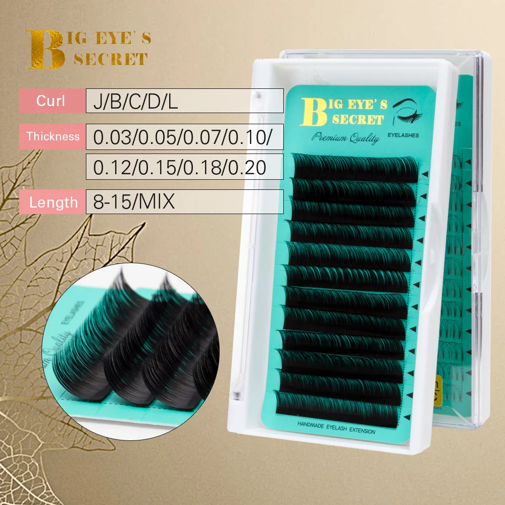 Top Trends: BES Lashes J B C D L Curl 0.05mm Thickness 8-20mm Eyelashes Extension Individual Lash Russian Volume Fans Single Classic Lashes Shoppable Styles