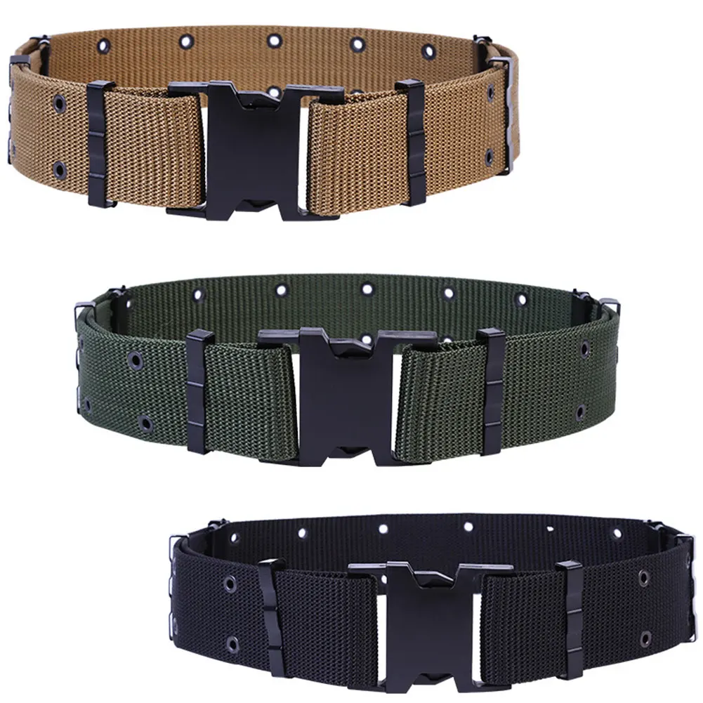 Top Trends: HOT SALES！！！New Arrival Adjustable Outdoor Survival Tactical Emergency Rescue Canvas Military Waist Belt Wholesale Dropshipping Shoppable Styles - Image 2