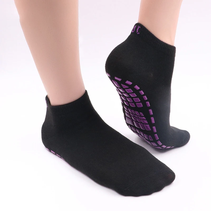 Top Trends: Trampoline Socks Anti-Slip Logo Custom Spring And Summer Thin Breathable Sweat Floor Socks Boys And Girls Sports Socks Shoppable Styles - Image 3