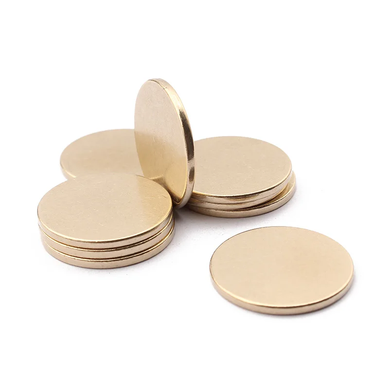 Top Trends: 5pcs Raw Brass 25mm Round Blank Stamping Tag Disc Charms 1.8mm Thickness For DIY Coin Jewelry Making Accessories Shoppable Styles