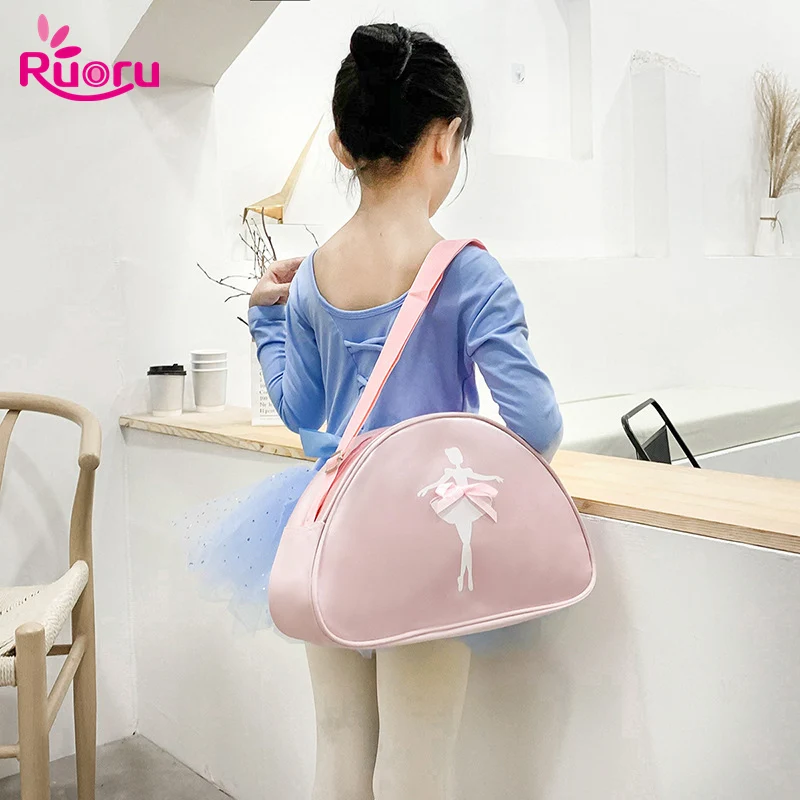 Top Trends: Ruoru Ballet Dance Bags Pink Women Girls Ballet Sports Dance Girls Package Dance Backpack Baby Package Ballet Bag Handbag Shoppable Styles