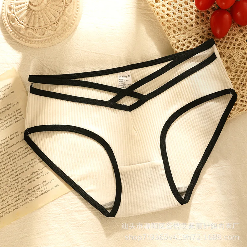 Top Trends: New Women's Underwear Sexy Solid Color Panties Fashion Girl Comfort Briefs Low Waist Seamless Underpants Female Lingerie Shoppable Styles - Image 2