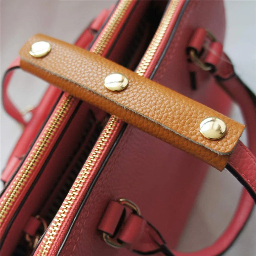 Top Trends: Luggage Bag Handle Wrap Leather Protective Cover Bag Accessories Shoulder Strap Pad Replacement Strap DIY Stroller Suitcase Grip Shoppable Styles - Image 3