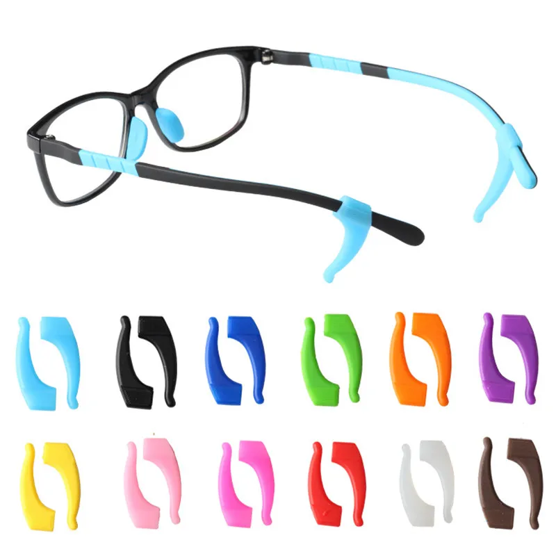 Top Trends: Fashion Anti Slip Ear Hook Eyeglass Eyewear Accessories Eye Glasses Silicone Grip Temple Tip Holder Spectacle Eyeglasses Grip Shoppable Styles