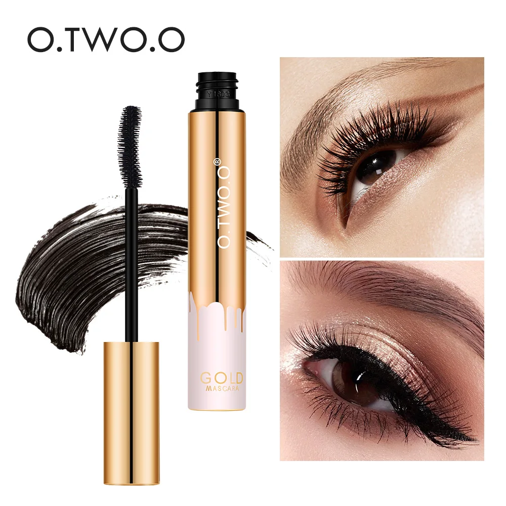 Top Trends: O.TWO.O 3D Fiber Lashes Thick Lengthening Mascara Long Black Lash Eyelash Extension Eye Lashes Brush Makeup Pro Eye-Cosmetics Shoppable Styles