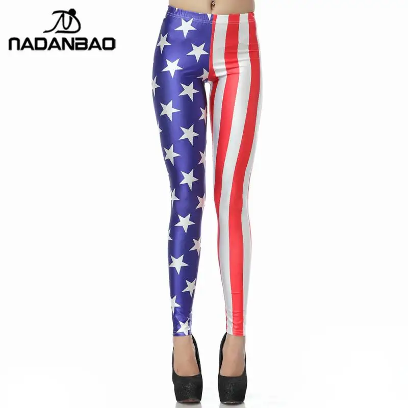 Top Trends: NADANBAO New Fashion Cute Cartoon Slim Legins High Waist Elastic Leggins Printed Women Leggings Women Pants Shoppable Styles