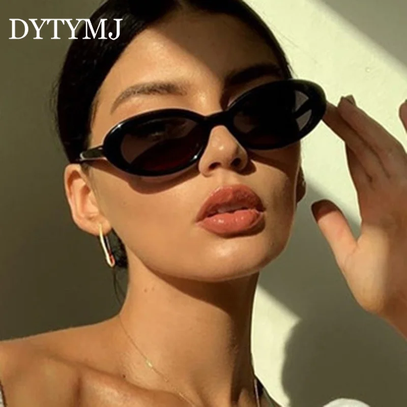 Top Trends: DYTYMJ Vintage Round Sunglasses Women Luxury Brand Designer Sunglasses Women 2022 High Quality Oval Glasses Gafas De Sol Hombre Shoppable Styles