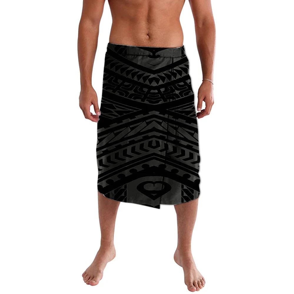 Top Trends: Bonfire Party Costumes Aboriginal Half Skirt Unisex OEM Pattern Wholesale Fiji Clothing Polynesian Tribal Clothing Ie Faitaga Shoppable Styles