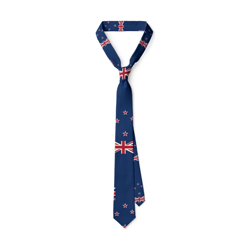 Top Trends: Nation Flag Ties For Man New Slim Casual Classic Polyester Necktie Fashion Men Tie For Wedding Christmas Party Male Tie Neckwear Shoppable Styles - Image 6