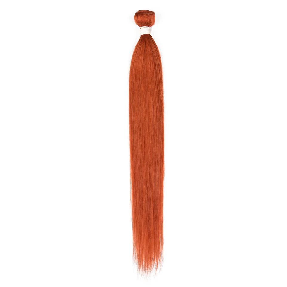 Top Trends: Remy Forte 30 Inch Human Hair Bundles Ginger Orange Straight Bundles Brazilian Hair Extensions Single Wholesale Bundles Vendor Shoppable Styles - Image 4