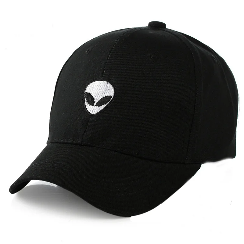 Top Trends: New Fashion Simplicity Alien Embroidered Baseball Cap Men's And Women's Fall And Winter Curved Brim Caps Couple Hats C6007 Shoppable Styles