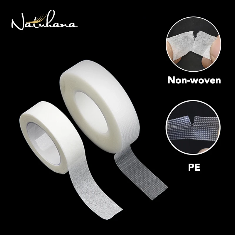 Top Trends: NATUHANA 4pcs PE Material Breathable Eyelash Extension Eye Pads Anti-allergy Easy Tear Eye Tapes For Grafting False Lashes Tapes Shoppable Styles