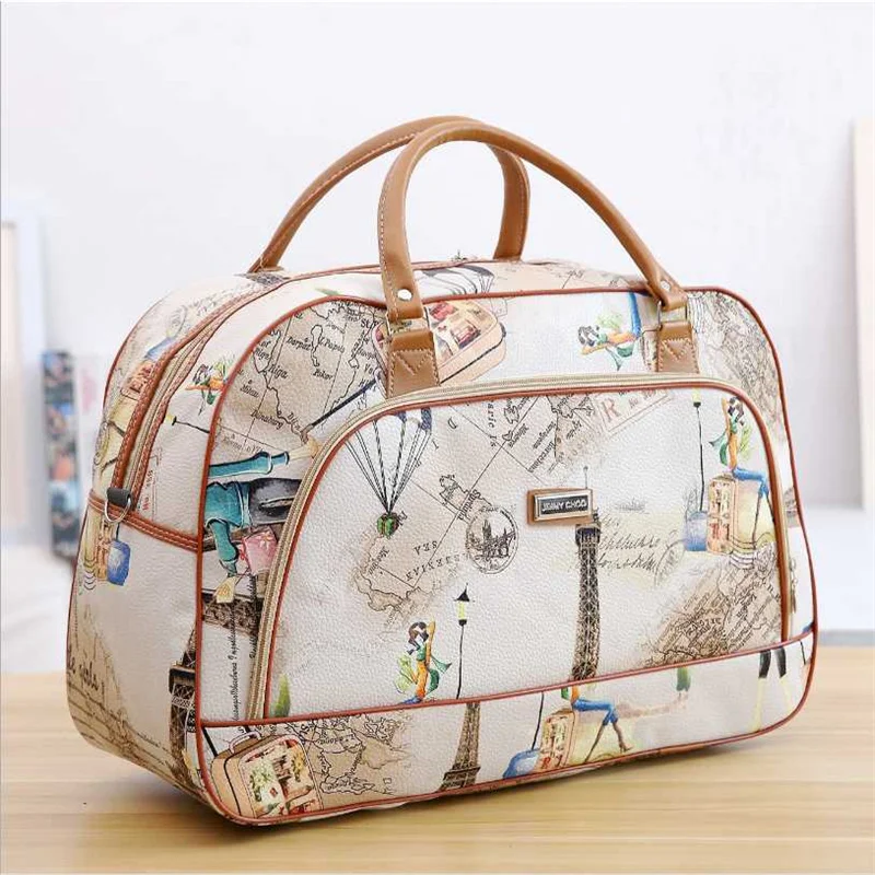 Top Trends: 2022 Fashion Travel Luggage Overnight Bag Women Weekender Storage Carry On Travel Duffel Bags Shoppable Styles