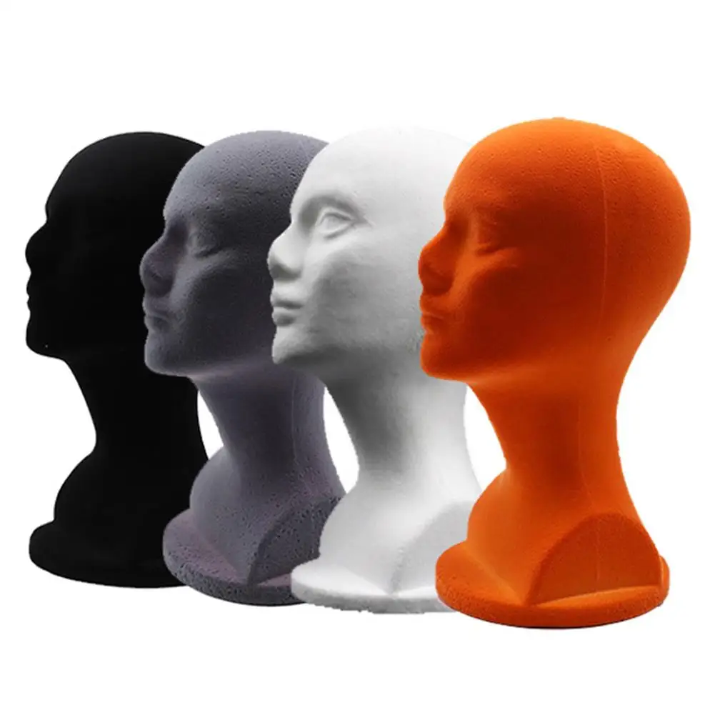 Top Trends: HOT SALES！！！New Arrival Female Foam Head Mold Wig Hat Headwear Display Model Styling Salon Mannequin Wholesale Dropshipping Shoppable Styles