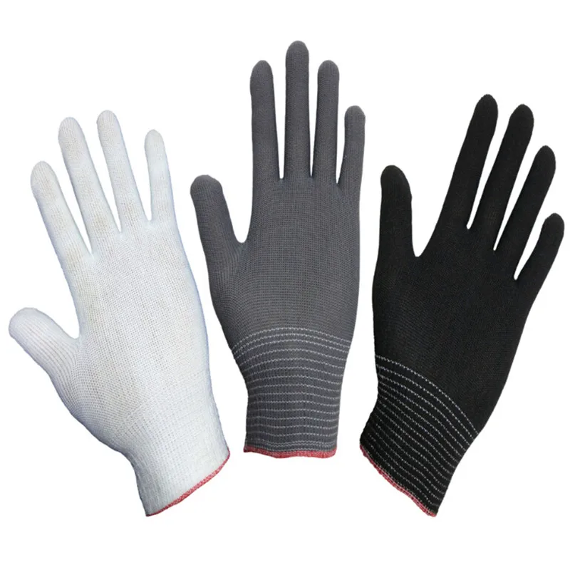 Top Trends: 2PCS Hot Antistatic Gloves Anti Static ESD Electronic Working Gloves Pu Finger Coated Finger PC Antiskid For Finger Protection Shoppable Styles