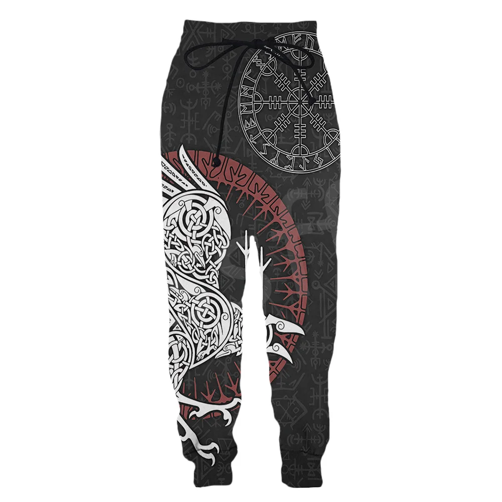 Top Trends: Tessffel NewFashion Vintage God Odin Warriors Symbol Tattoo 3DPrint Men / Women Harajuku Casual Funny Sweatpants Jogger Trousers X Shoppable Styles