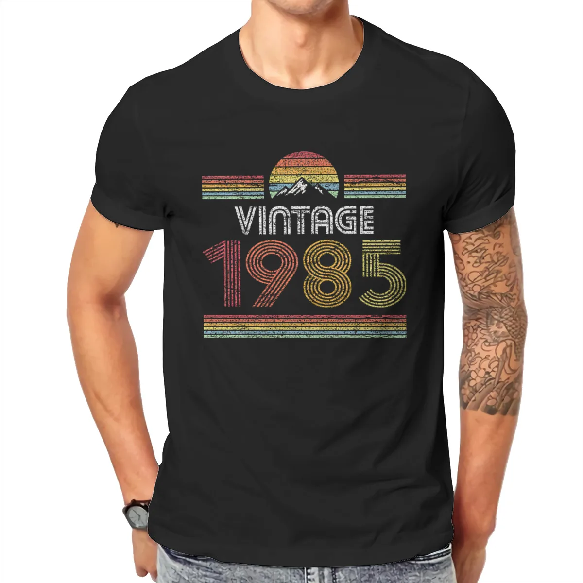 Top Trends: 1985 Vintage Born 1985 Retro Birthday Gifts For Men Women T Shirt Men T Shirt Summer Cotton T-shirt Streetwear Shoppable Styles