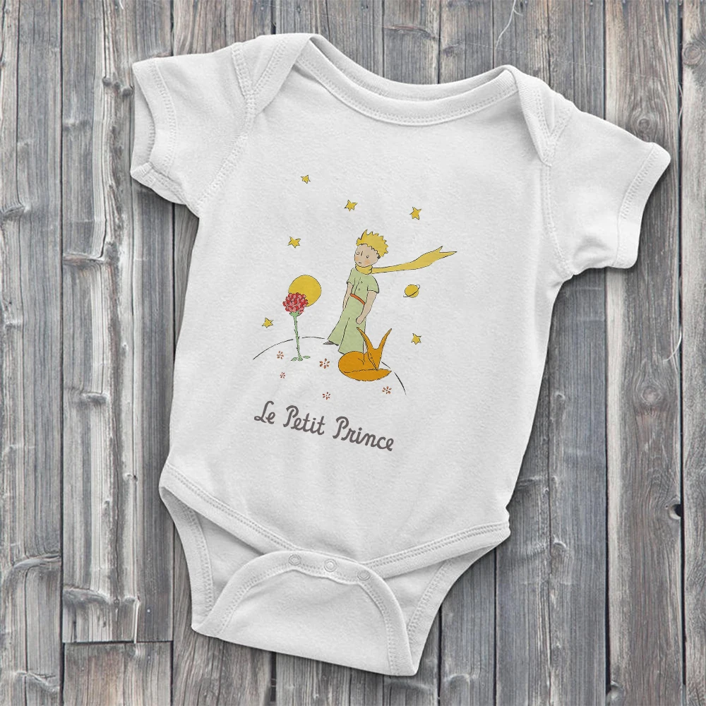 Top Trends: Le Petit Prince Newborn Infant Onesies French Fashion Baby Bodysuit Cartoon Baby Girl Boy Clothes Aesthetic Vetement Bebe Garcon Shoppable Styles