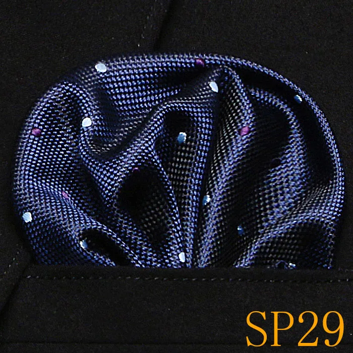 Top Trends: New Paisley Floral Men Silk Satin Pocket Square Hanky Jacquard Woven Luxury Classic Wedding Party Handkerchief Shoppable Styles - Image 6