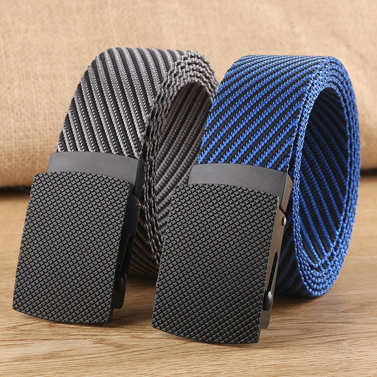 Top Trends: New Roller Military Canvas Belt Men Women Adjustable Nylon Army Tactical Belts Outdoor Sport Weave Male Brand Waist Belt 3.8cm Shoppable Styles