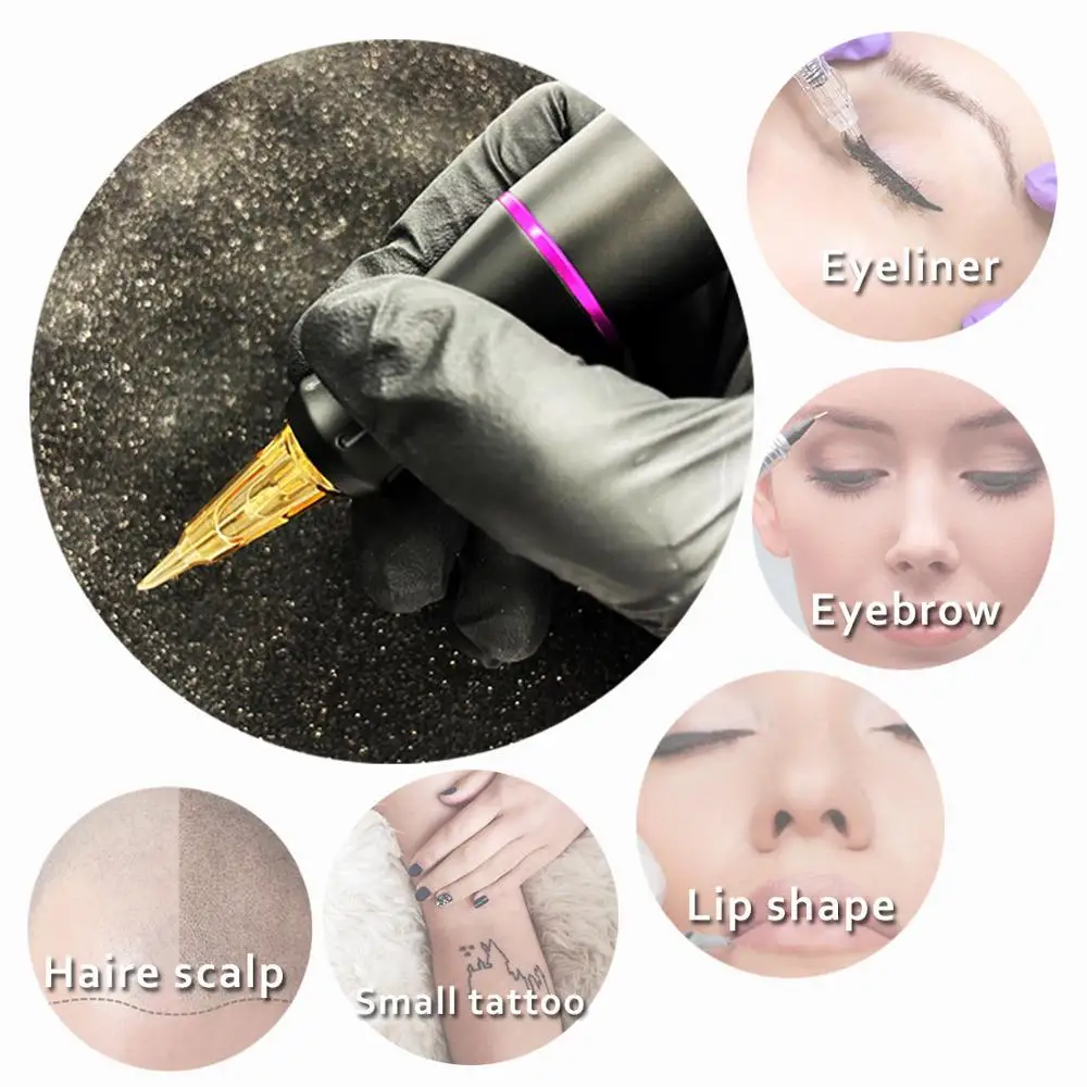 Top Trends: EZ V System Permanent Makeup Cartridge Tattoo Needles Micropigmentation Permanent Make-Up Eyebrows Eyelinver Lips Microblading Shoppable Styles - Image 4