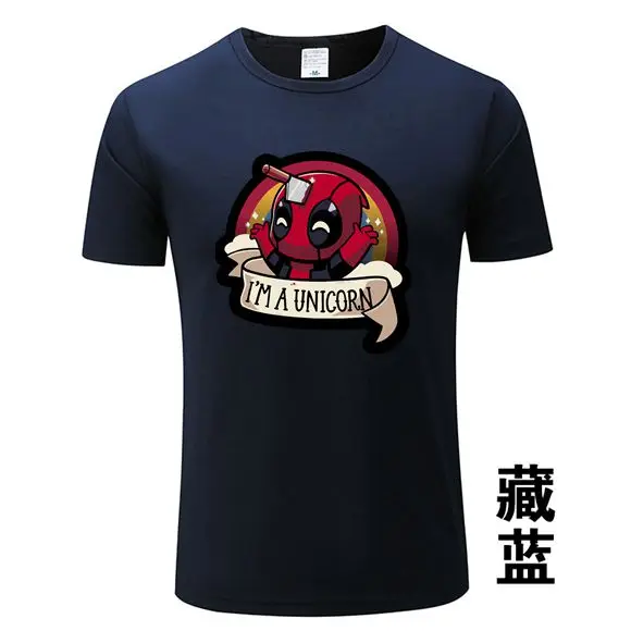 Top Trends: 2021 Deadpool T Shirt Comic Men TShirt Funny Cotton EU Size Digital Super Hero Camisetas I'm A Unicorn Women T-Shirt Tops Shoppable Styles - Image 2