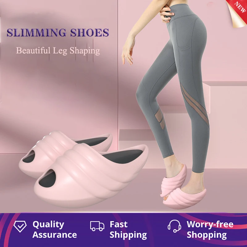 Top Trends: New Conch Women's Slimming Leg Beauty FootSport Shoes Yoga Massage Rocking Sculpting Hip Easy Lose Weight Slippers Shoppable Styles