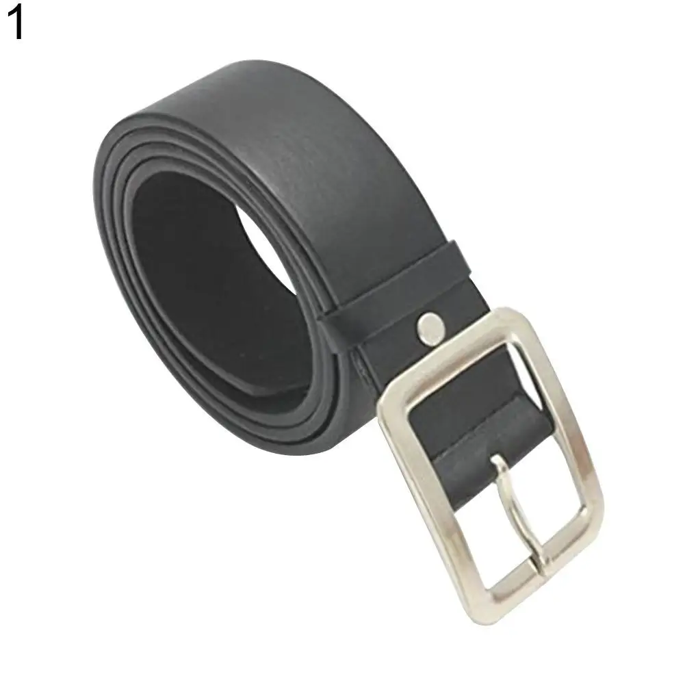 Top Trends: Classic Men Faux Leather Belt Casual Business Waist Strap Belt Fashion Accessory Gift Shoppable Styles