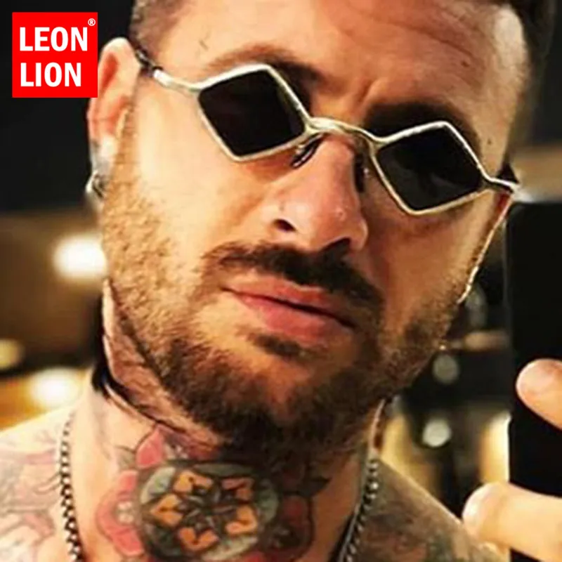 Top Trends: LeonLion 2023 Small Retro Sunglasses Men Vintage Glasses For Men / Women High Quality Sunglasses Men Designer Lunette Soleil Homme Shoppable Styles