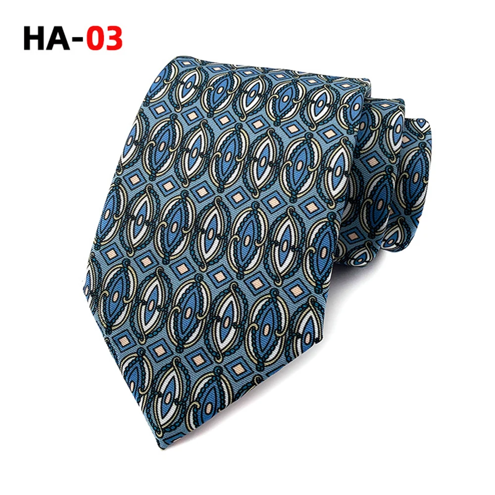 Top Trends: Mens Tie With Print Design Check Stripe Flower Floral 8cm Necktie For Men Shirts Wedding Party Accessories Daily Wear Cravat Tie Shoppable Styles - Image 6