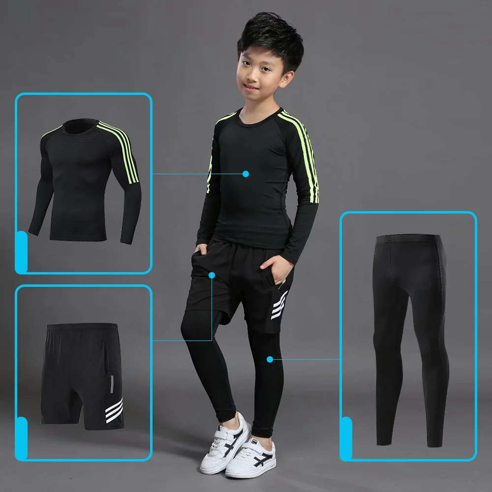 Top Trends: Kids Thermal Sports Sets Boys Thermal Underwear Sets Kids Boys Girls Underwear Thermo Suits Hot Quick Drying Long Johns Shoppable Styles