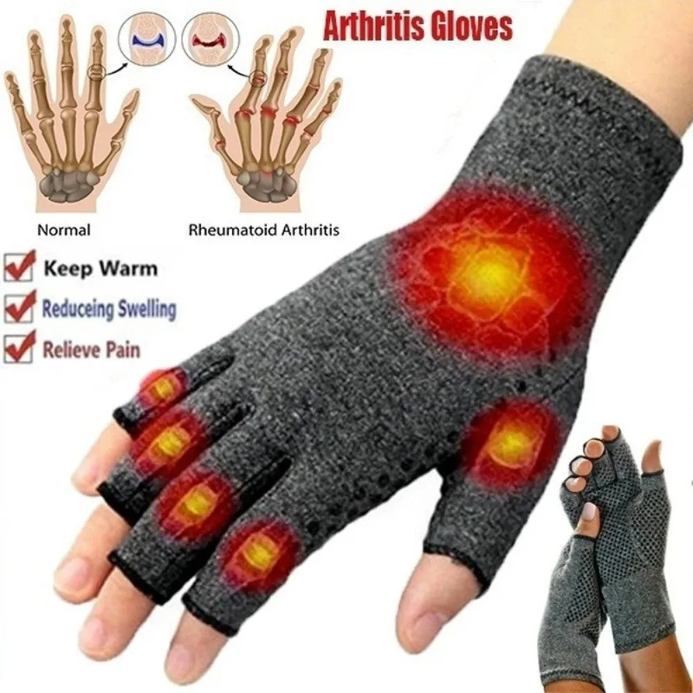 Top Trends: Arthritis Compression Gloves Hand Finger Carpal Tunnel Pain Relief Support Brace Women Men Therapy Wristband Winter Warm 2021new Shoppable Styles