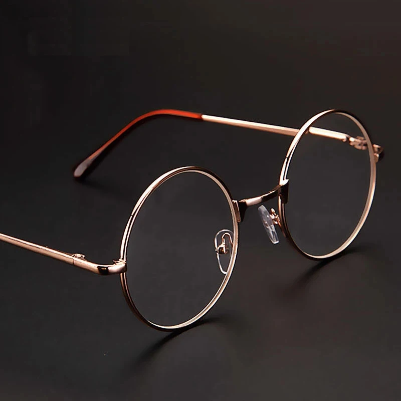 Top Trends: Retro Metal Round Frame Reading Glasses Women Men Presbyopic Eyeglasses Eyewear Diopter + 1.0 + 1.5 + 2.0 + 2.5 + 3.0 + 3.5 + 4.0 Shoppable Styles