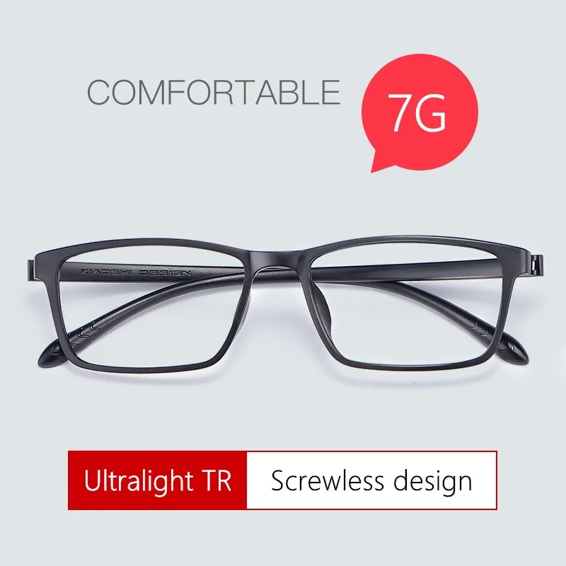 Top Trends: YIMARUILI Ultralight And Comfortable Men's And Women's Glasses Frame TR90 Screwless Design Optical Prescription Glasses Frame X1 Shoppable Styles